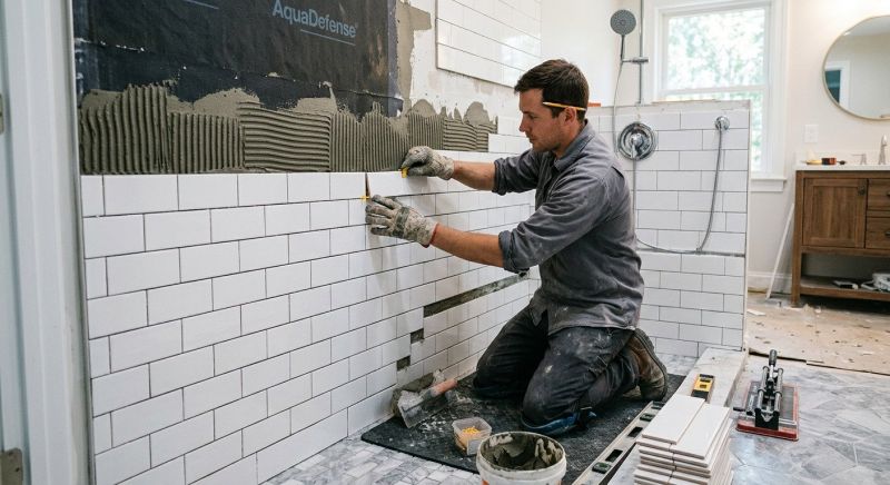 Shower Tiling Service in Boise, ID