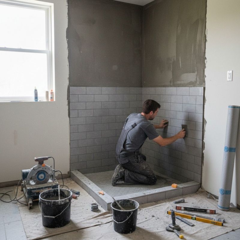 Shower Floor Tiling in Boise, ID