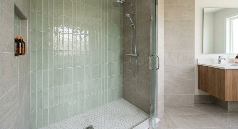 Tile Shower Floor Installation in Denver County, CO